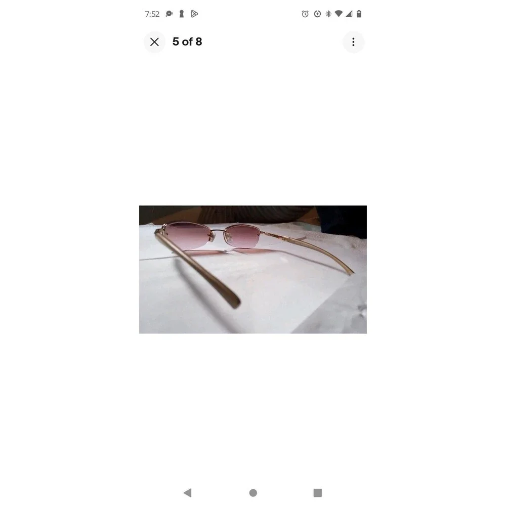Fossil Abigail Sunglasses Rose Frames MS3299650 53[]18-125